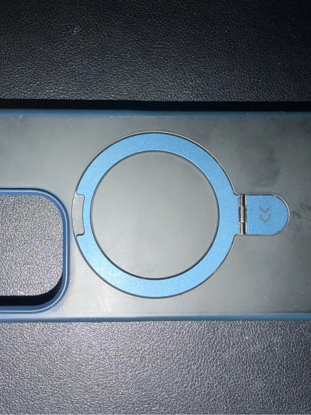 Apple Blue MagSafe-Compatible Clear Back Phone Case